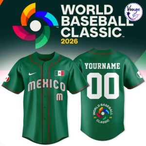 Mexico Baseball 2026 World Baseball Classic Edition Jersey 2