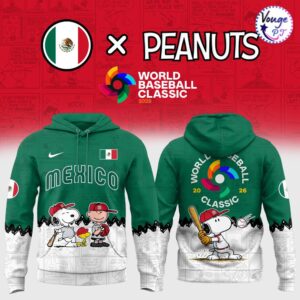 Mexico Baseball x Peanut 2026 World Baseball Classic Hoodie
