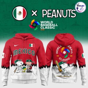 Mexico Baseball x Peanut 2026 World Baseball Classic Hoodie 2