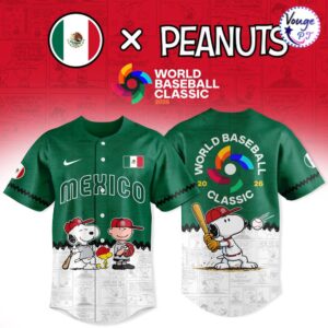 Mexico Baseball x Peanut 2026 World Baseball Classic Jersey