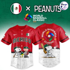 Mexico Baseball x Peanut 2026 World Baseball Classic Jersey 2