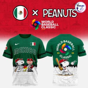 Mexico Baseball x Peanut 2026 World Baseball Classic T-Shirt