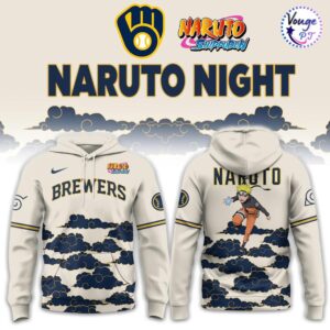 Milwaukee Brewers NARUTO NIGHT Limited Edition Hoodie