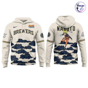 Milwaukee Brewers NARUTO NIGHT Limited Edition Hoodie 2