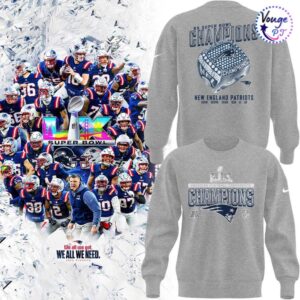 New England Patriots Super Bowl 2026 Sweatshirt