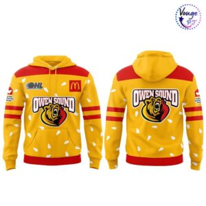 Owen Sound Attack Ronald McDonald House special Hoodie 2