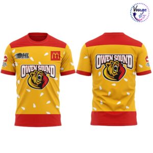 Owen Sound Attack Ronald McDonald House special T Shirt 2