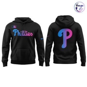 Philadelphia Phillies Cyberpunk Warm Up Limited Edition Hoodie 2