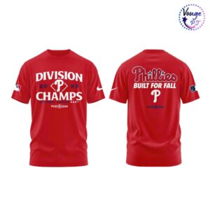 Philadelphia Phillies East Division Champions Locker Room Tshirt 2