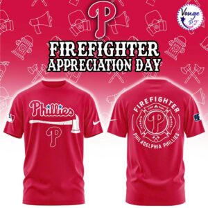 Philadelphia Phillies Firefighter Application T-Shirt