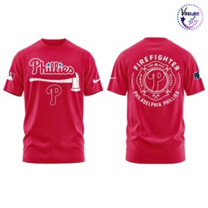 Philadelphia Phillies Firefighter Application T Shirt 2