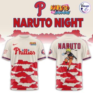 Philadelphia Phillies NARUTO NIGHT Limited Edition T-Shirt