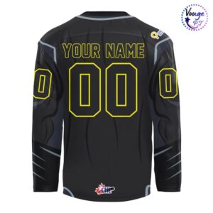 Prince George Cougars Batman 2026 Limited Hockey Jersey 3