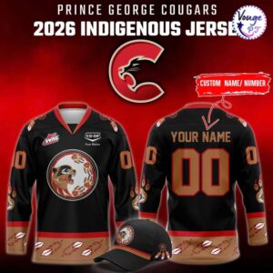 Prince George Cougars Hockey 2026 Specialty Hockey Jersey