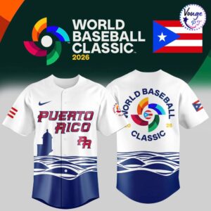 Puerto Rico Baseball – 2026 World Baseball Classic Jersey
