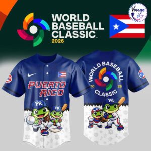 Puerto Rico Baseball – 2026 World Baseball Classic Limited Jersey