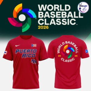 Puerto Rico Baseball – 2026 World Baseball Classic T-Shirt