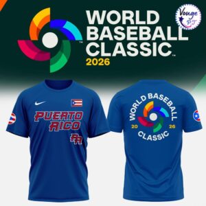 Puerto Rico Baseball 2026 World Baseball Classic T Shirt 2