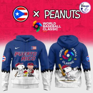 Puerto Rico Baseball x Peanut 2026 World Baseball Classic Hoodie