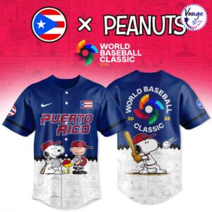Puerto Rico Baseball x Peanut 2026 World Baseball Classic Jersey