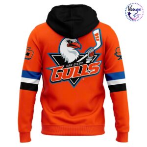 San Diego Gulls Hockey 10 Year Anniversary Hoodie 3