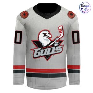 San Diego Gulls Hockey 2026 Star Wars Night Hockey Jersey 2