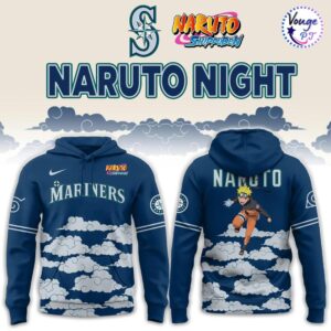 Seattle Mariners NARUTO NIGHT Limited Edition Hoodie