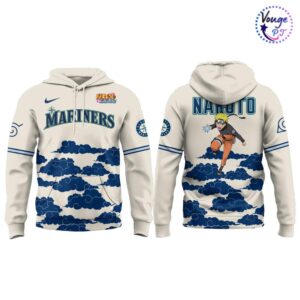 Seattle Mariners NARUTO NIGHT Limited Edition Hoodie 5