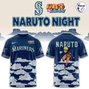 Seattle Mariners NARUTO NIGHT Limited Edition T-Shirt