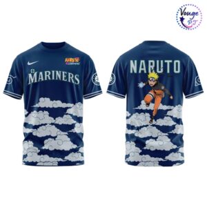Seattle Mariners NARUTO NIGHT Limited Edition T Shirt 2