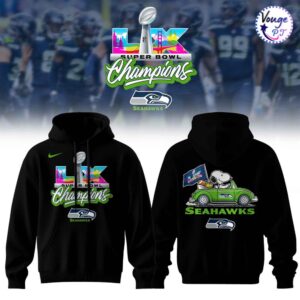 Seattle Seahawks Super Bowl LX 2026 Hoodie 2