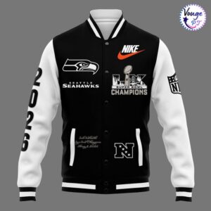 Seattle Seahawks Super Bowl LX 2026 Limited Bomber Jacket 2