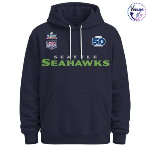 Seattle Seahawks Super Bowl LX 2026 NFL Hoodie 2