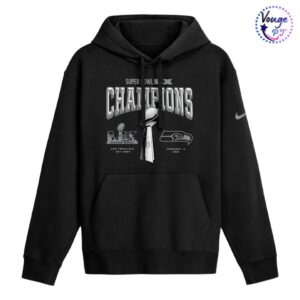 Seattle Seahawks Super Bowl LX Champions Limited edition Hoodie 2