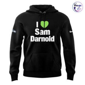 Seattle Seahawks x Sam Darnold Super Bowl 2026 Hoodie 2