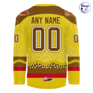 The Flint Coney Dog Replica Hockey Jersey 3