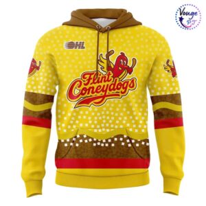 The Flint Hockey Coney Dog Replica Hoodie 2
