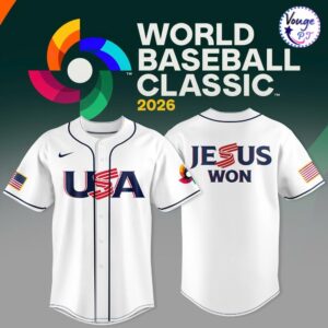 USA Baseball JESUS Won – 2026 World Baseball Classic Jersey
