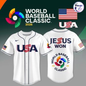 USA Baseball JESUS Won – 2026 World Baseball Classic Limited Jersey