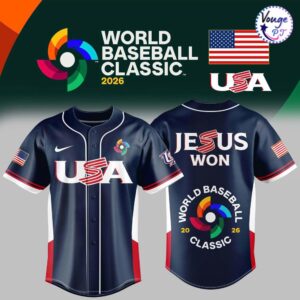 USA Baseball JESUS Won 2026 World Baseball Classic Limited Jersey 2