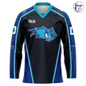 Worcester Railers Hockey IceCats Specialty Hockey Jersey 2