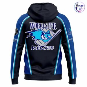 Worcester Railers Hockey IceCats Specialty Hoodie 3