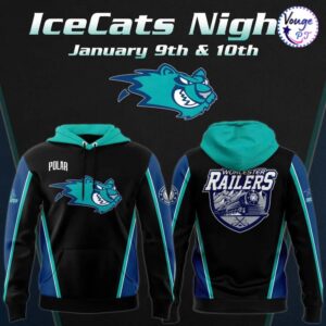 Worcester Railers Hockey Specialty 2026 Limited Hoodie 1