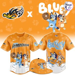 Akron RubberDucks x Bluey Night Limited Edition Baseball Jersey