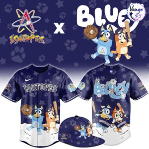Albuquerque Isotopes x Bluey Night Limited Edition Baseball Jersey