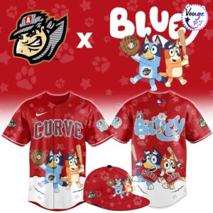 Altoona Curve x Bluey Night Limited Edition Baseball Jersey