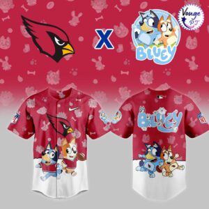 Arizona Cardinals x Bluey Night Limited Edition Jersey 2