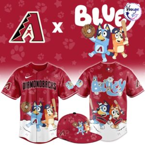 Arizona Diamondbacks x Bluey Night Limited Edition Baseball Jersey