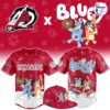 Binghamton Rumble Ponies x Bluey Night Limited Edition Baseball Jersey
