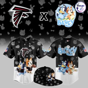 Atlanta Falcons x Bluey Night Limited Edition Jersey